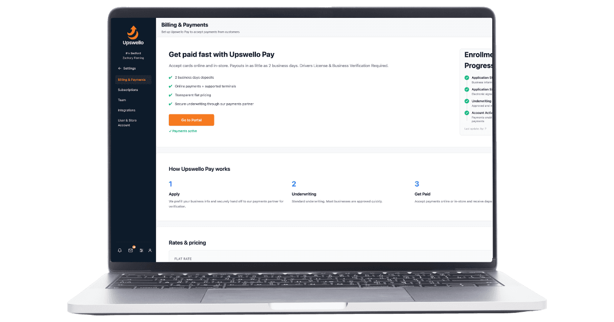 Upswello Pay for phone repair shops
